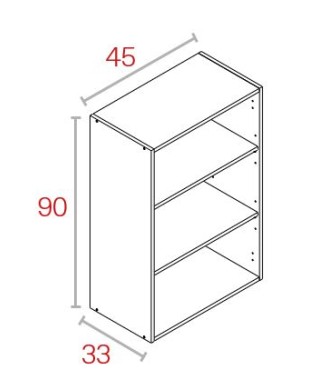 Módulo Alto 90*45 Aluminio