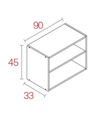 Módulo Alto 45*90 Blanco