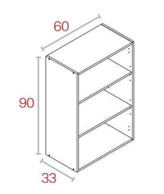 Módulo Alto 90*60 Blanco