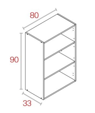 Módulo Alto 90*80 Blanco