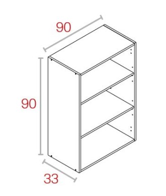 Módulo Alto 90*90 Blanco