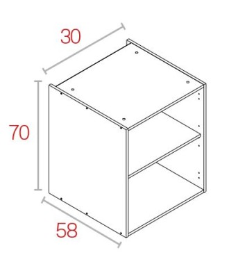 Módulo Bajo 70*30 Blanco