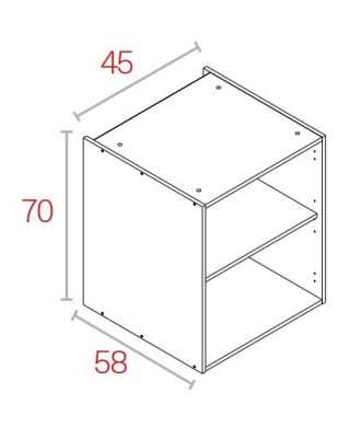 Módulo Bajo 70*45 Blanco