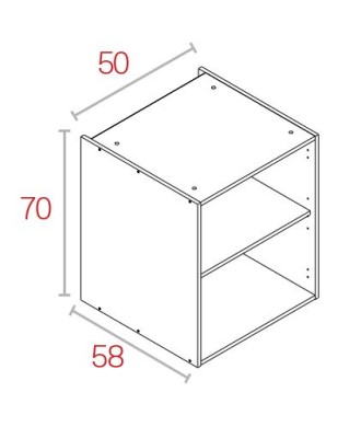 Módulo Bajo 70*50 Blanco