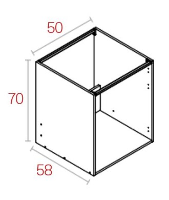 Módulo Fregadero 70*50 Aluminio