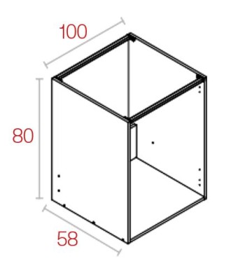 Módulo Fregadero 80*100 Blanco
