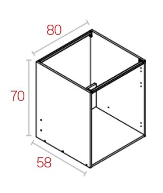 Módulo Fregadero 70*80 Blanco