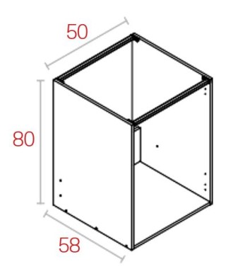 Módulo Fregadero 80*50 Blanco
