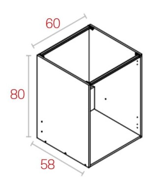 Módulo Fregadero 80*60 Blanco
