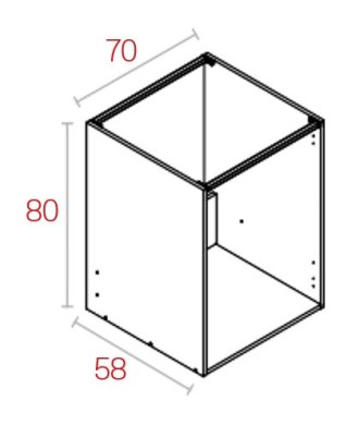 Módulo Fregadero 80*70 Blanco