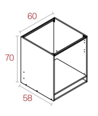 Módulo Horno 70*60 Blanco