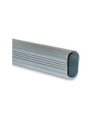 Tubo Ovalado Plata                                                                                  