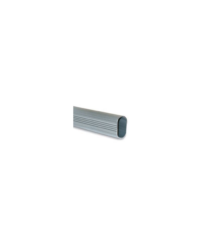 Tubo Ovalado Plata                                                                                  