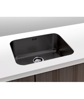 Fregadero Roma 400x400 Arenado Negro                                                                