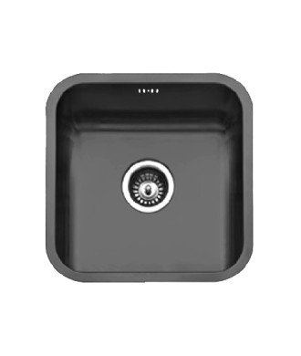 Fregadero Roma 400x400 Arenado Negro                                                                