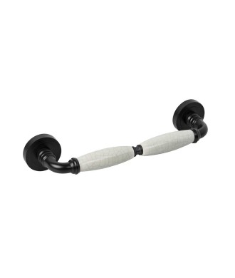 Manillon Roseta Crackele 740 Negro                                                                  
