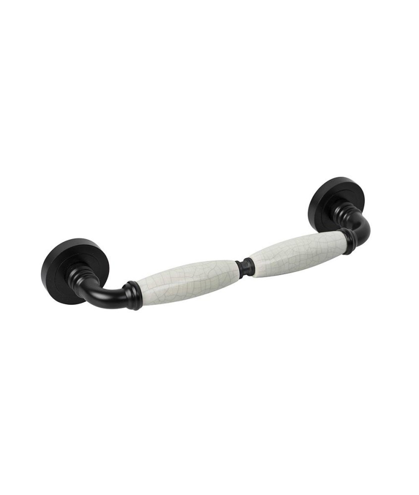 Manillon Roseta Crackele 740 Negro                                                                  