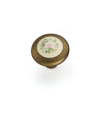 Pomo Porcelana Bronce Rustico 9852-831                                                              