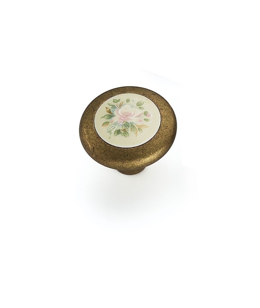 Pomo Porcelana Bronce Rustico 9852-831                                                              